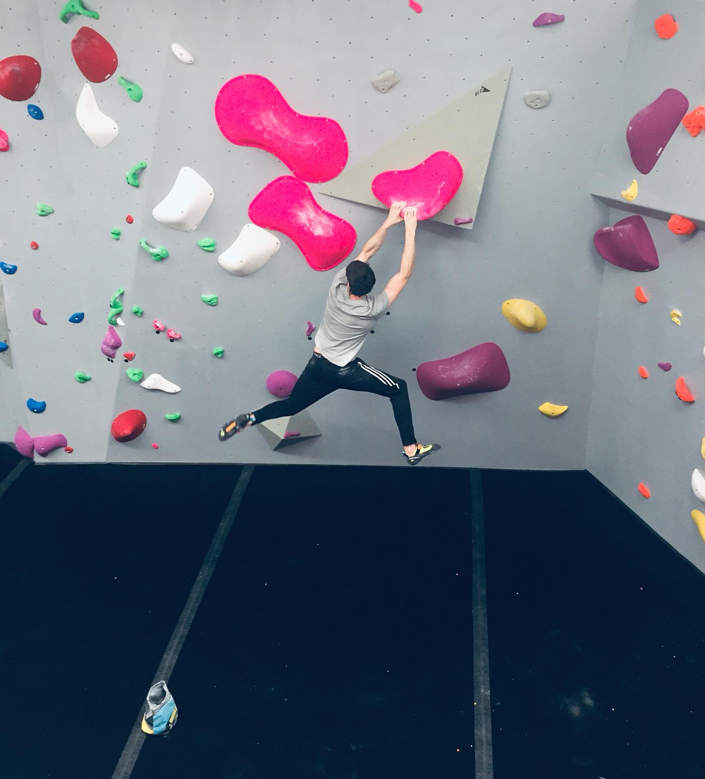 Gallery TCH Swansea block testing The Climbing Hangar