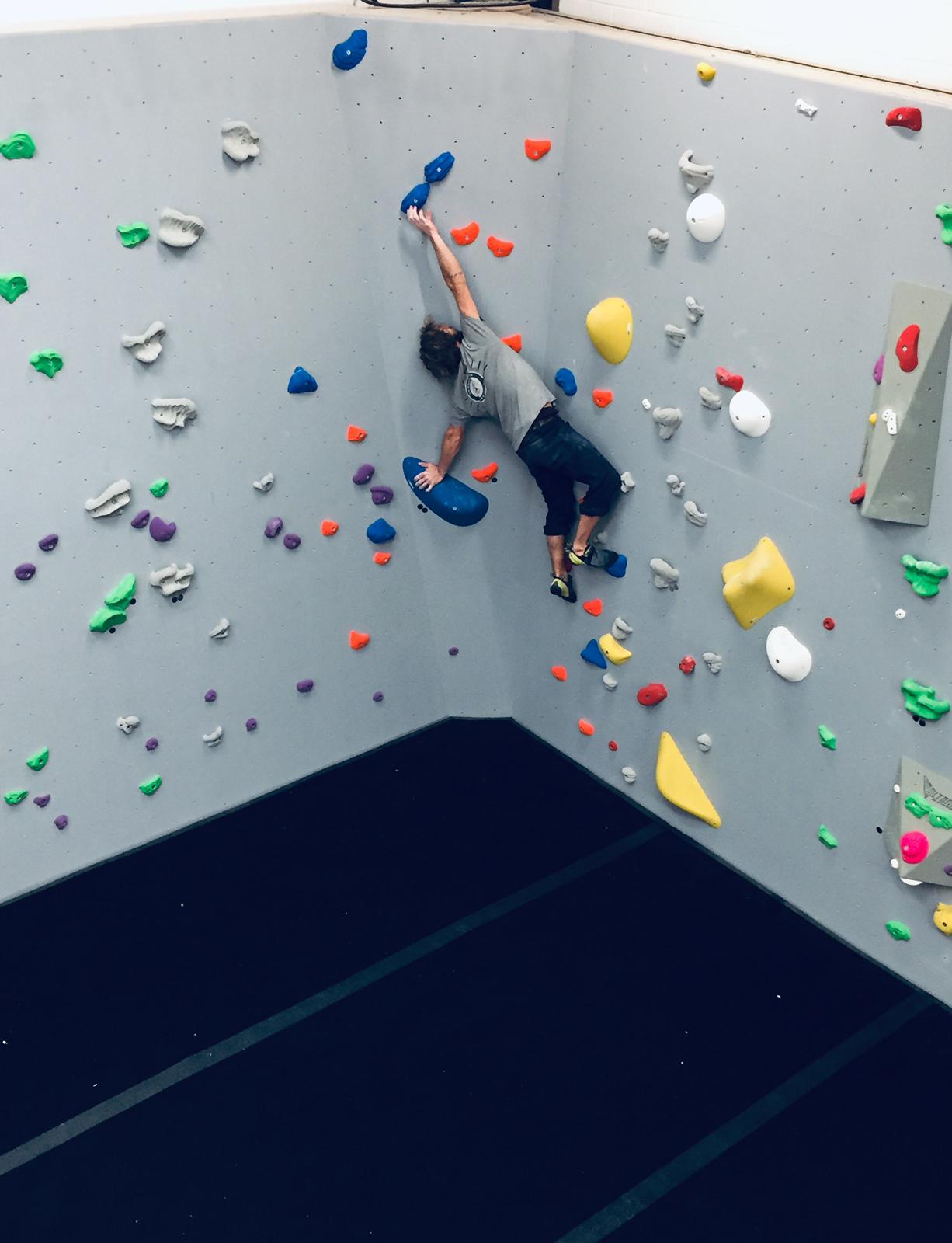 Bouldering in Swansea at The Climbing Hangar