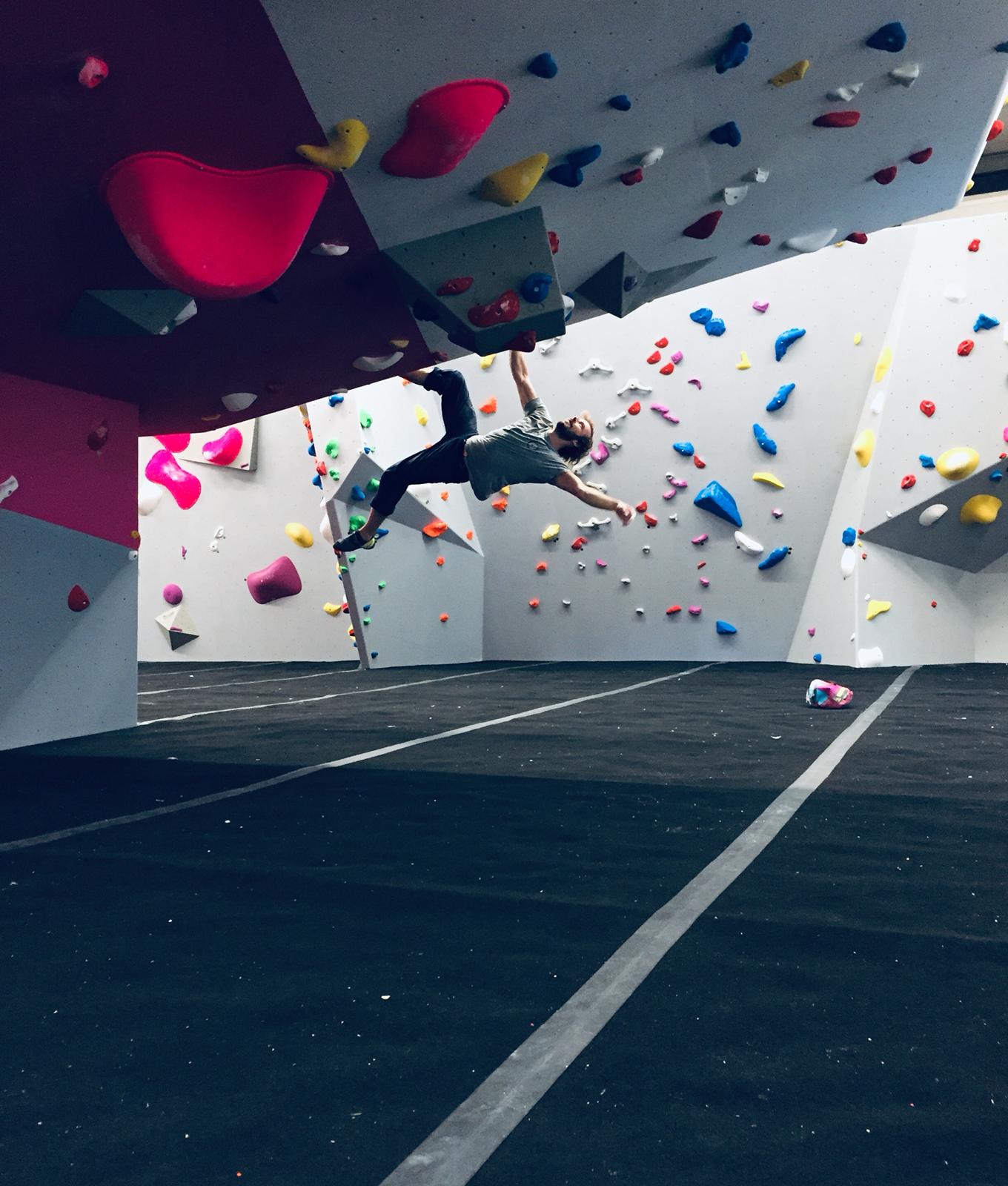 Gallery TCH Swansea block testing The Climbing Hangar