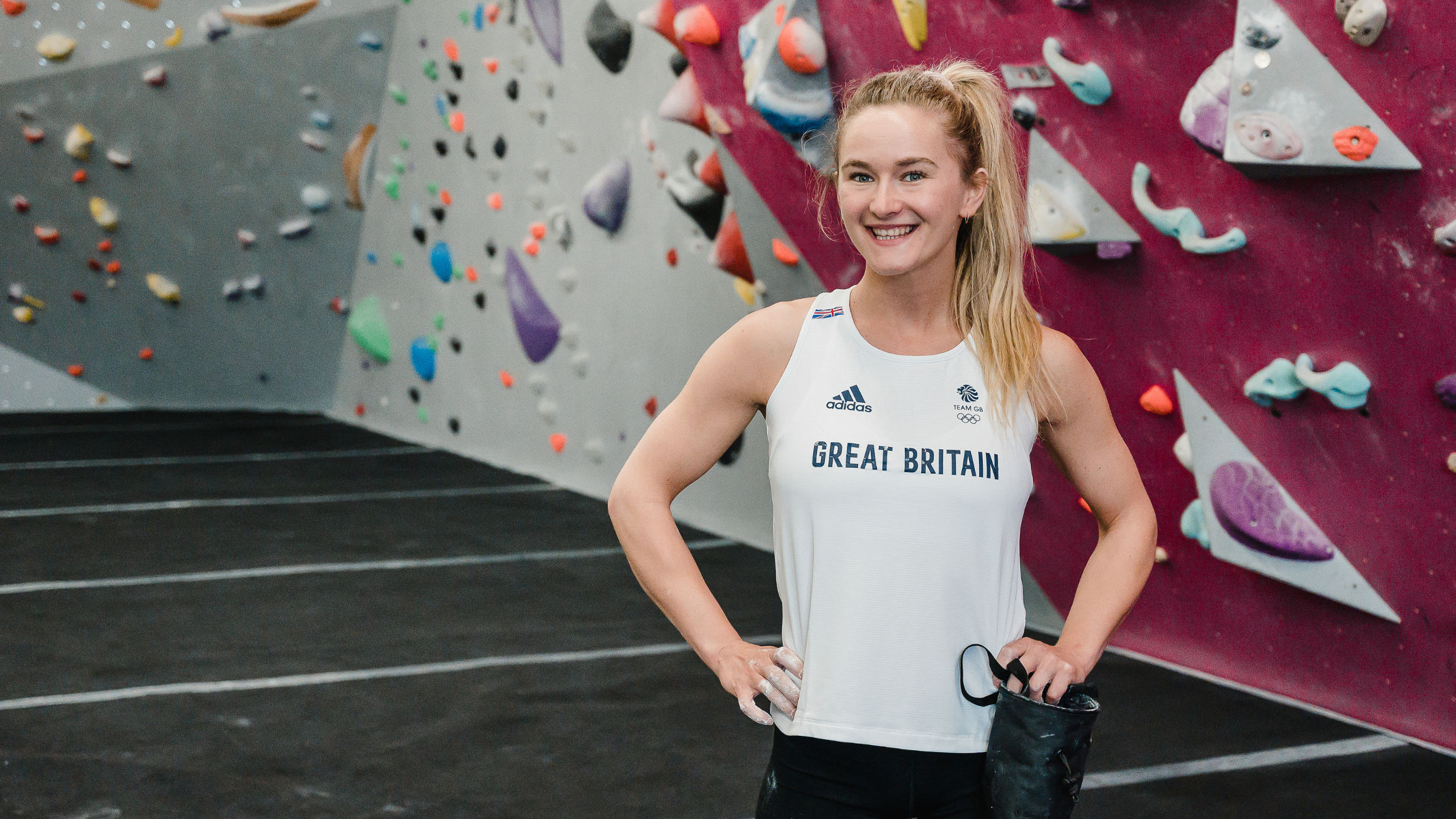 Britain's most successful competitive climber of all time: The one and only Shauna Coxsey.