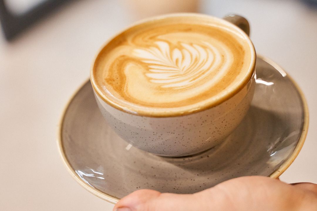 Fresh coffee, served in style