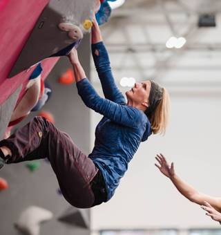 Exeter climbing woman.jpg