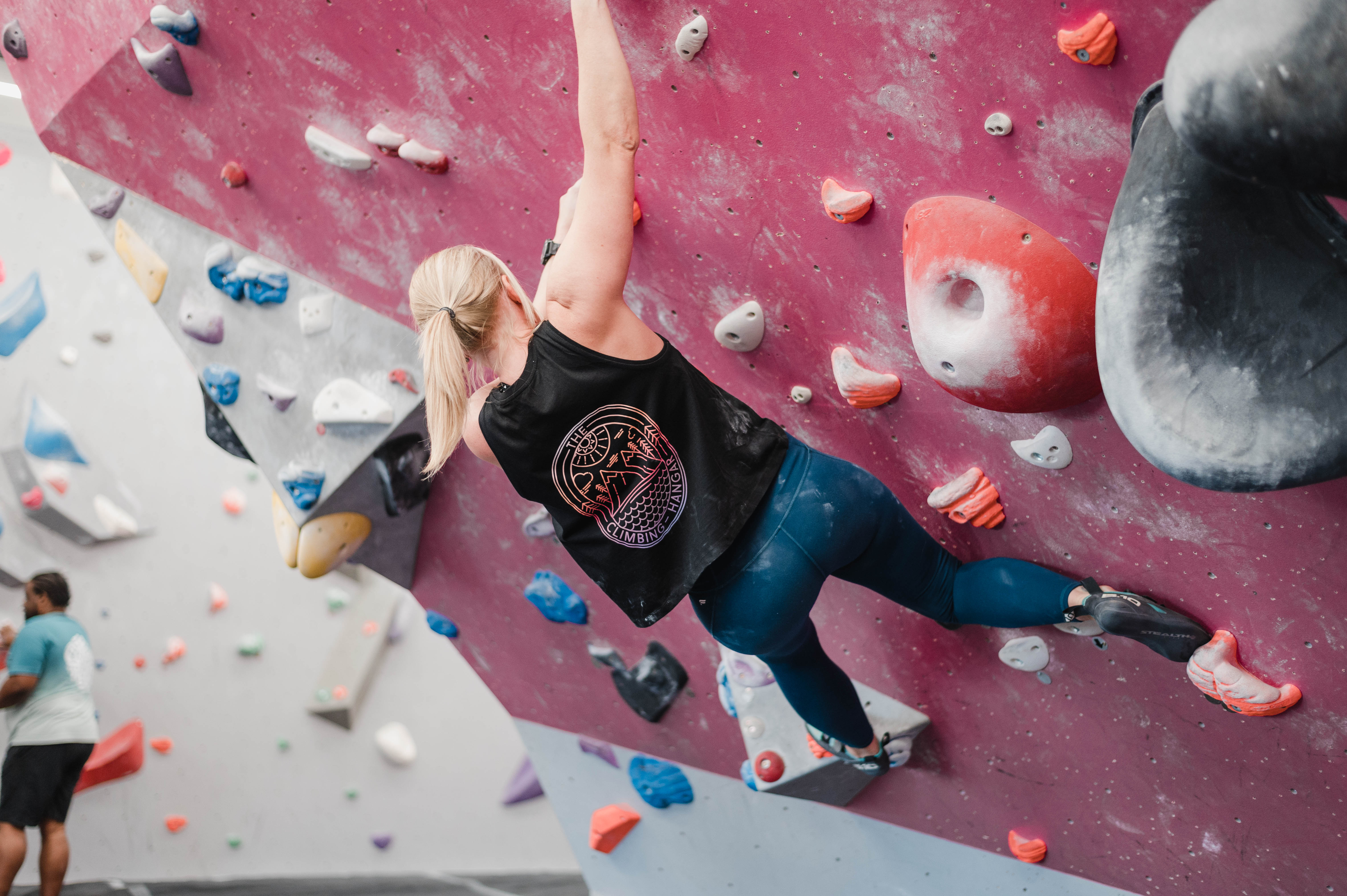 Carly rocks the Get Lost vest