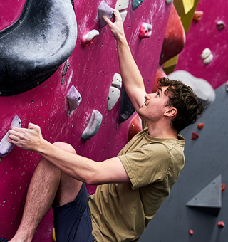 Bouldering at The Climbing Hangar Bristol